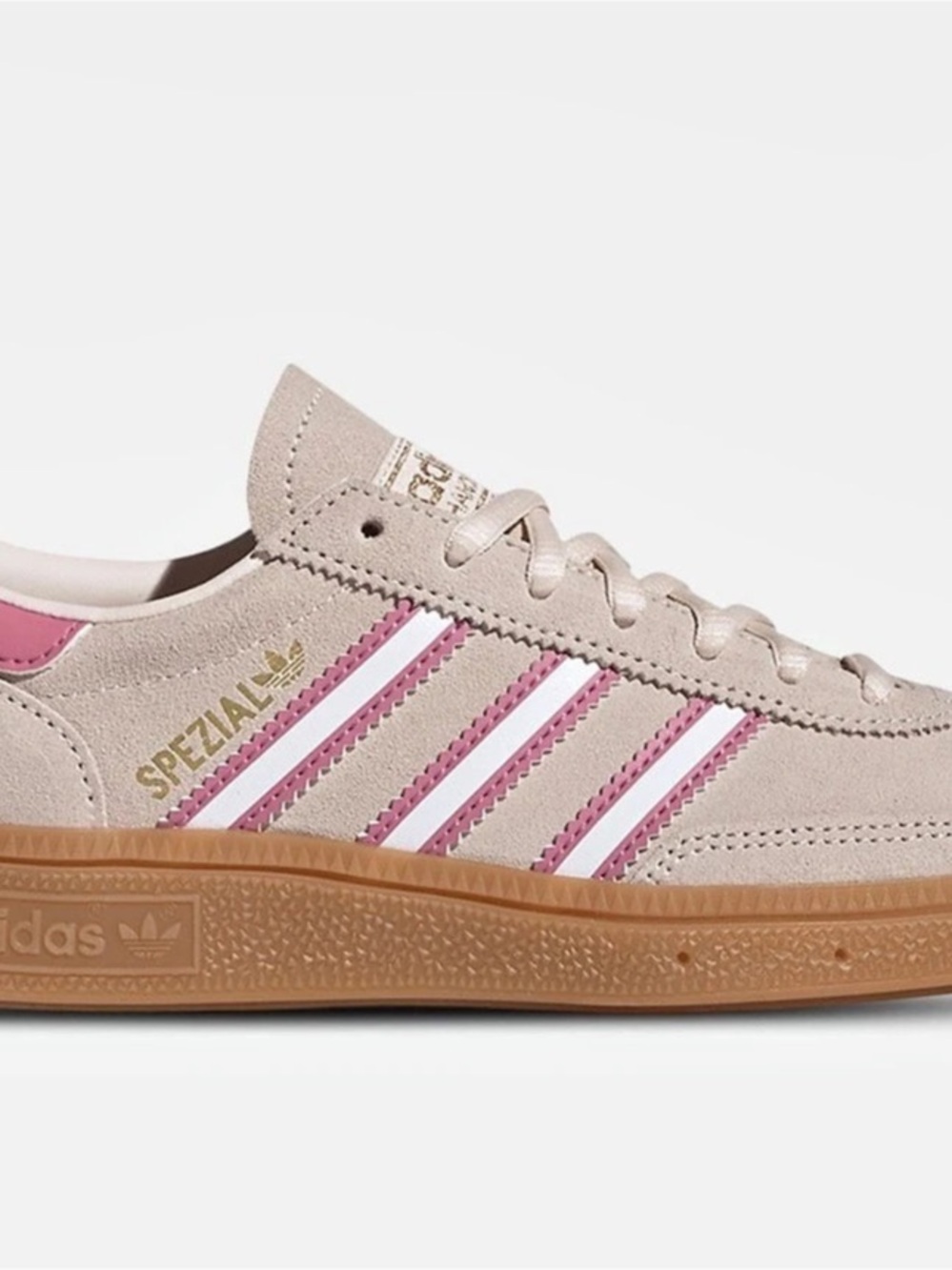 adidas Handball Spezial Clear Pink Arctic Night Sneakers Pink US girls 3.5